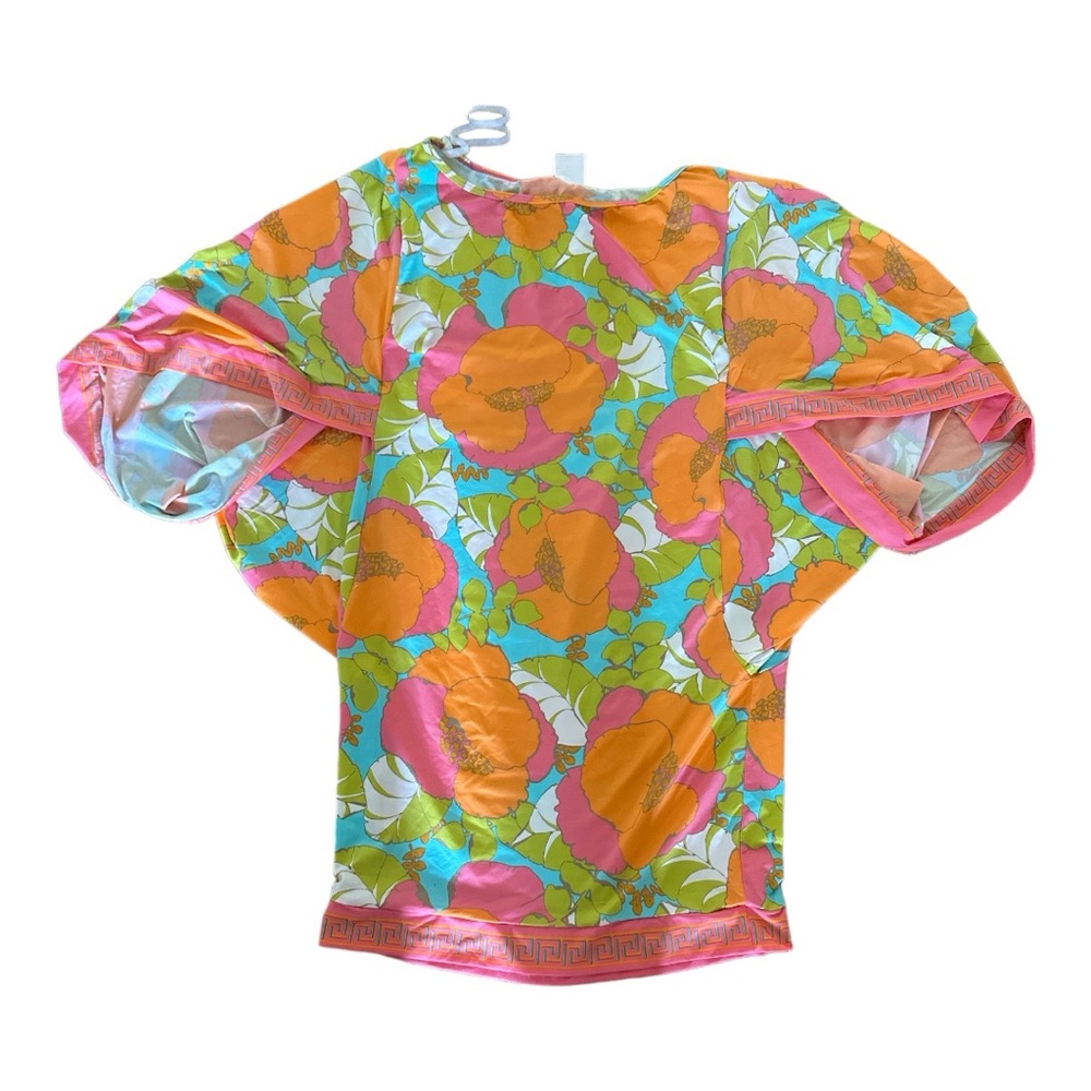 Trina Turk Swim Cover Up Playa De Flor Tunic New Medium NWT‎